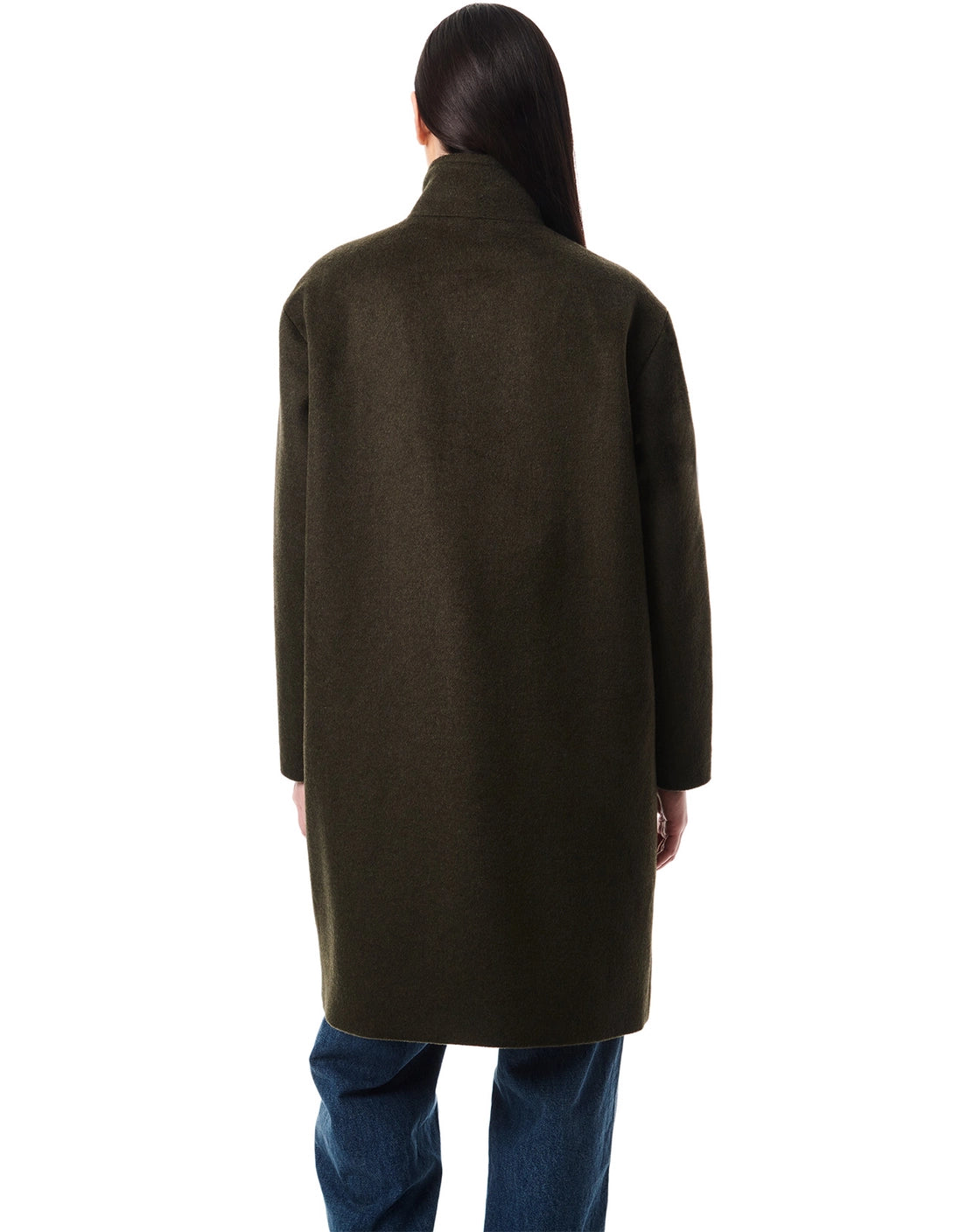 Wool Coat Stand Collar