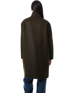 Wool Coat Stand Collar