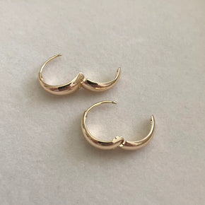 Jezebel Gold Huggie Earrings