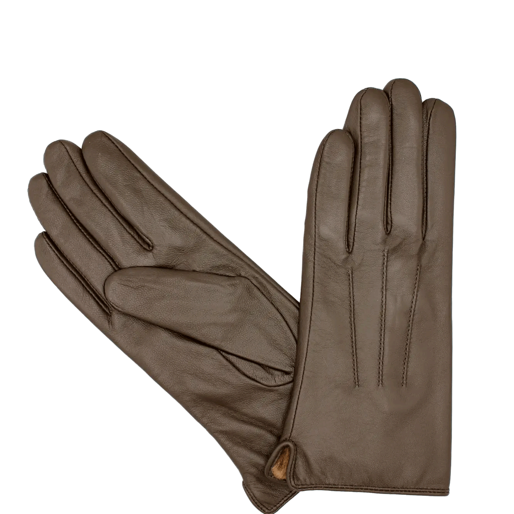 Fleece Lined Leather Gloves