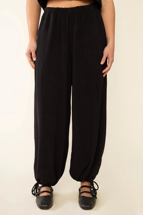 Linen Pant with Drawstrings