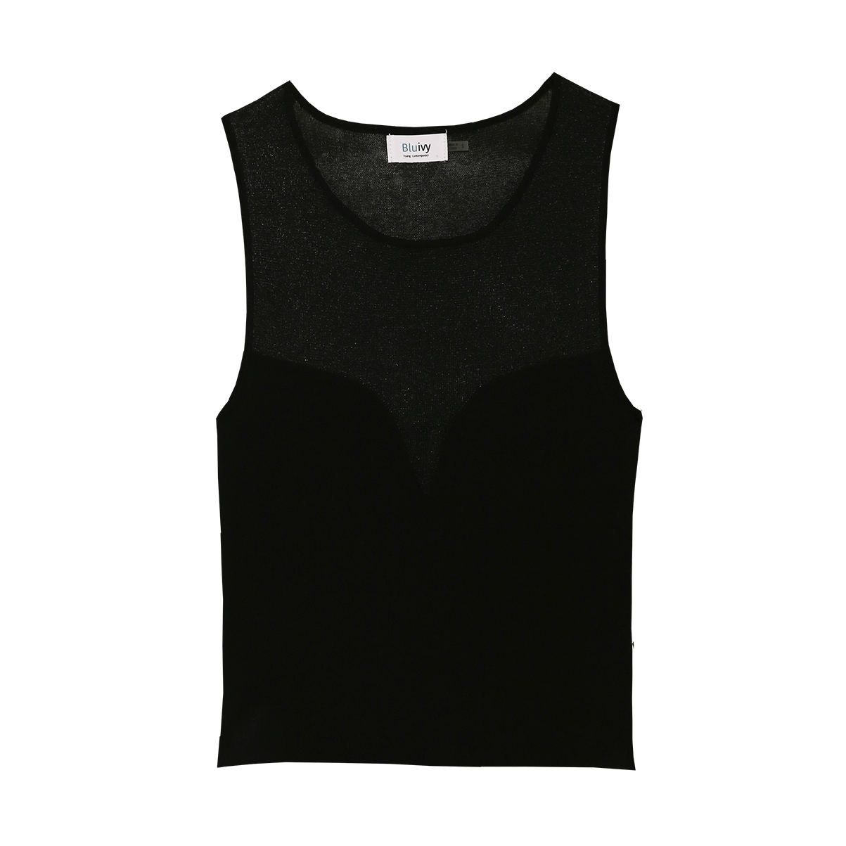 Sweetheart Neck Knit Tank