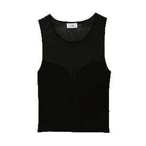 Sweetheart Neck Knit Tank