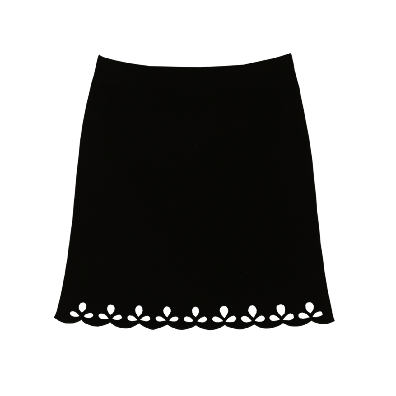 Openwork Embroidery Knit Skirt