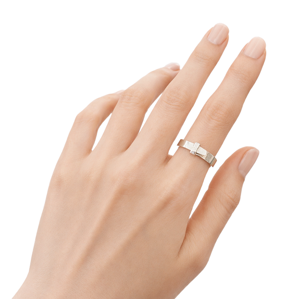 Buckle Ring - Sterling Silver