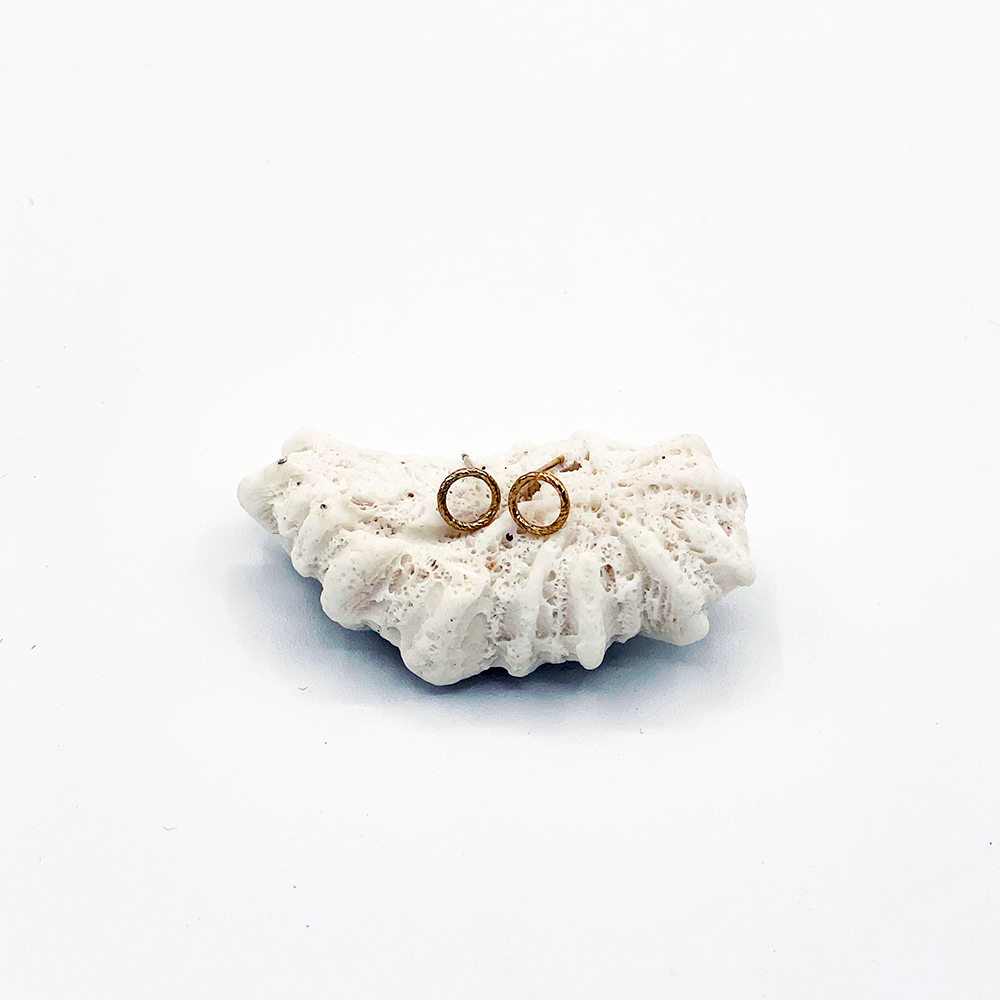 Sparkle Circle Studs