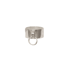 silver charm ring