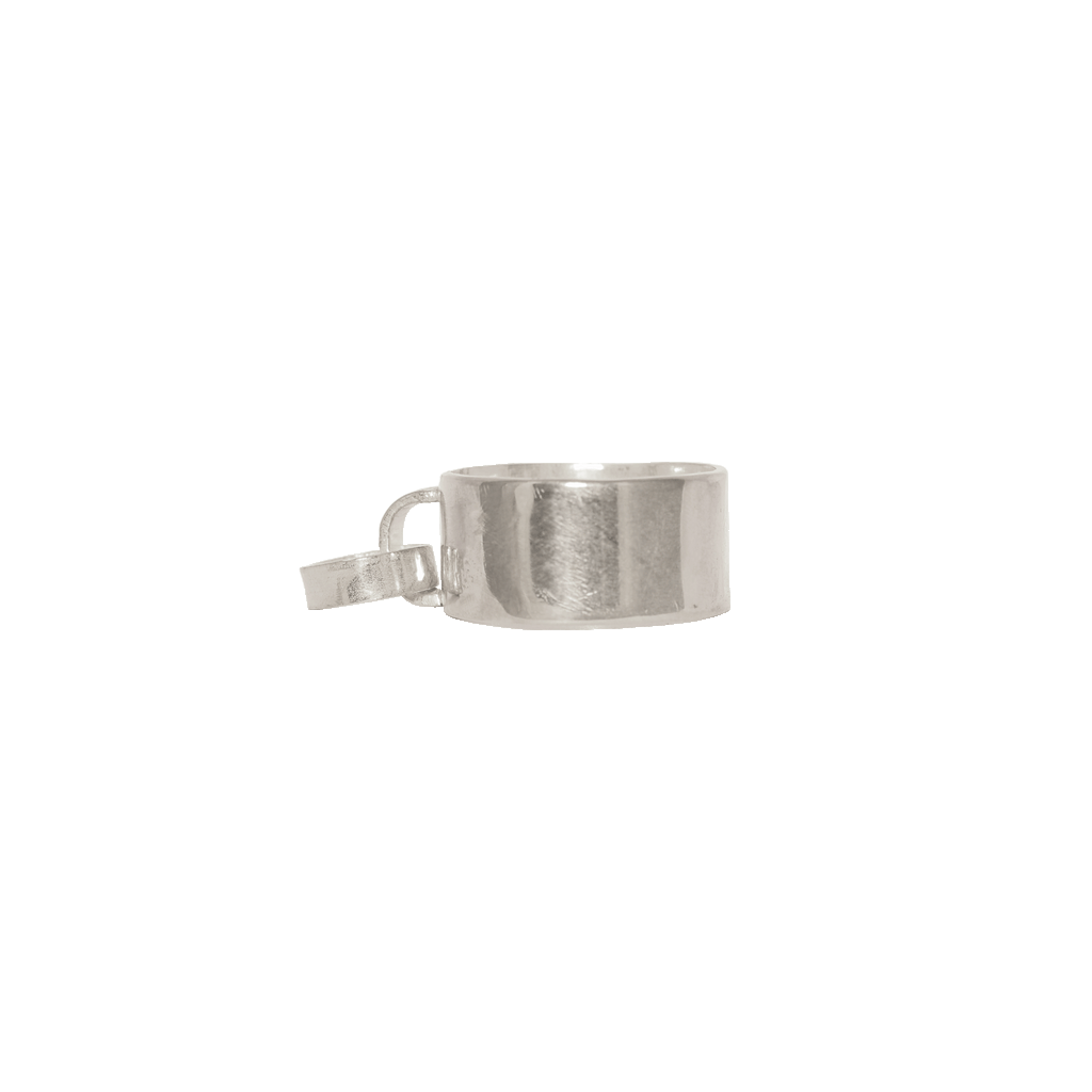 silver charm ring
