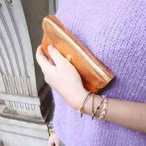 Leather Disco Wallet