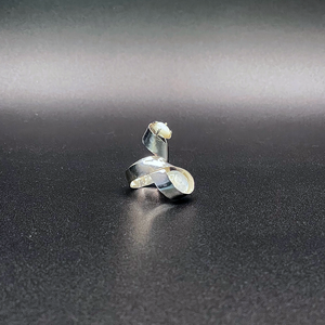 Moonstone & Mother of Pearl Sterling Silver Ring made in USA
