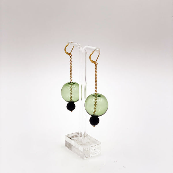 Glass Orb Dangles