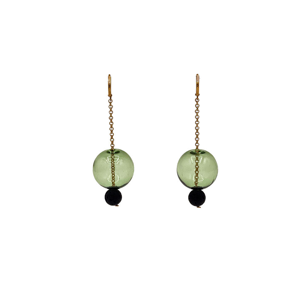 Glass Orb Dangles