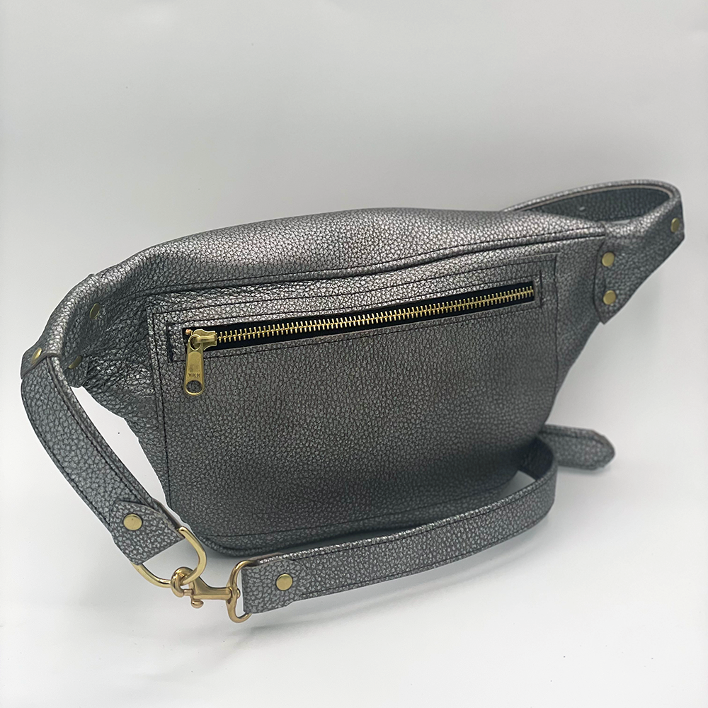 Stevie Belt Bag in Gunmetal