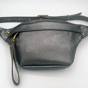 Stevie Belt Bag in Gunmetal