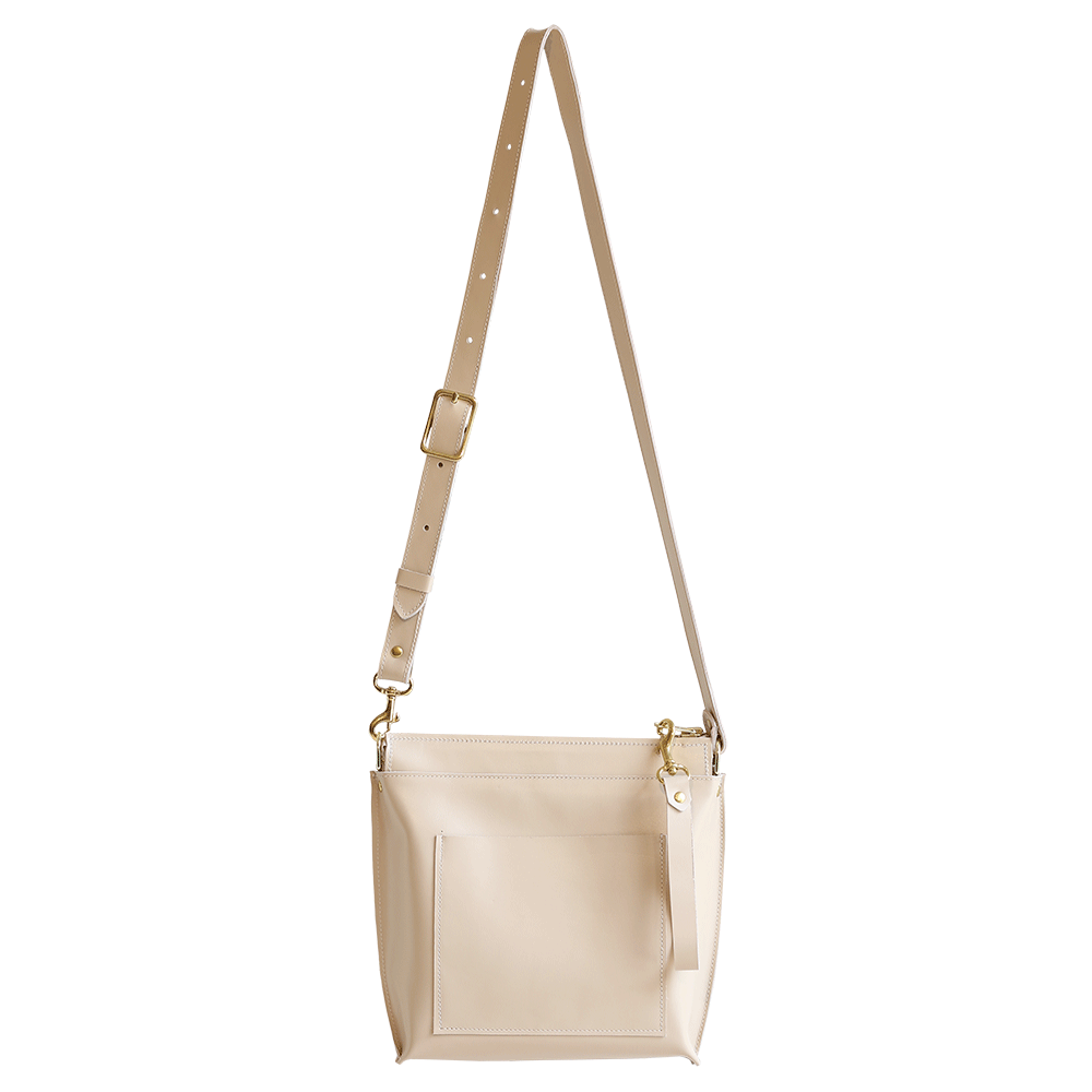 Huston Crossbody in Parchment