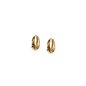 Jezebel Gold Huggie Earrings