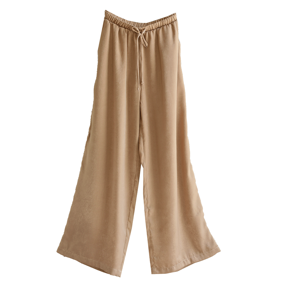 Ember Satin Wide Leg Pant