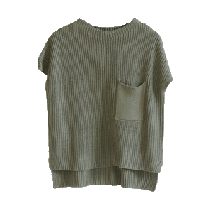 Mock Neck Knit Sweater