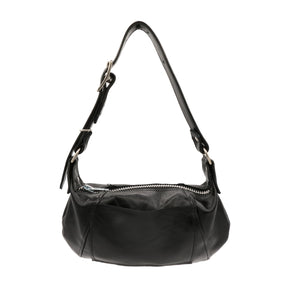 black noir pj shoulder bag