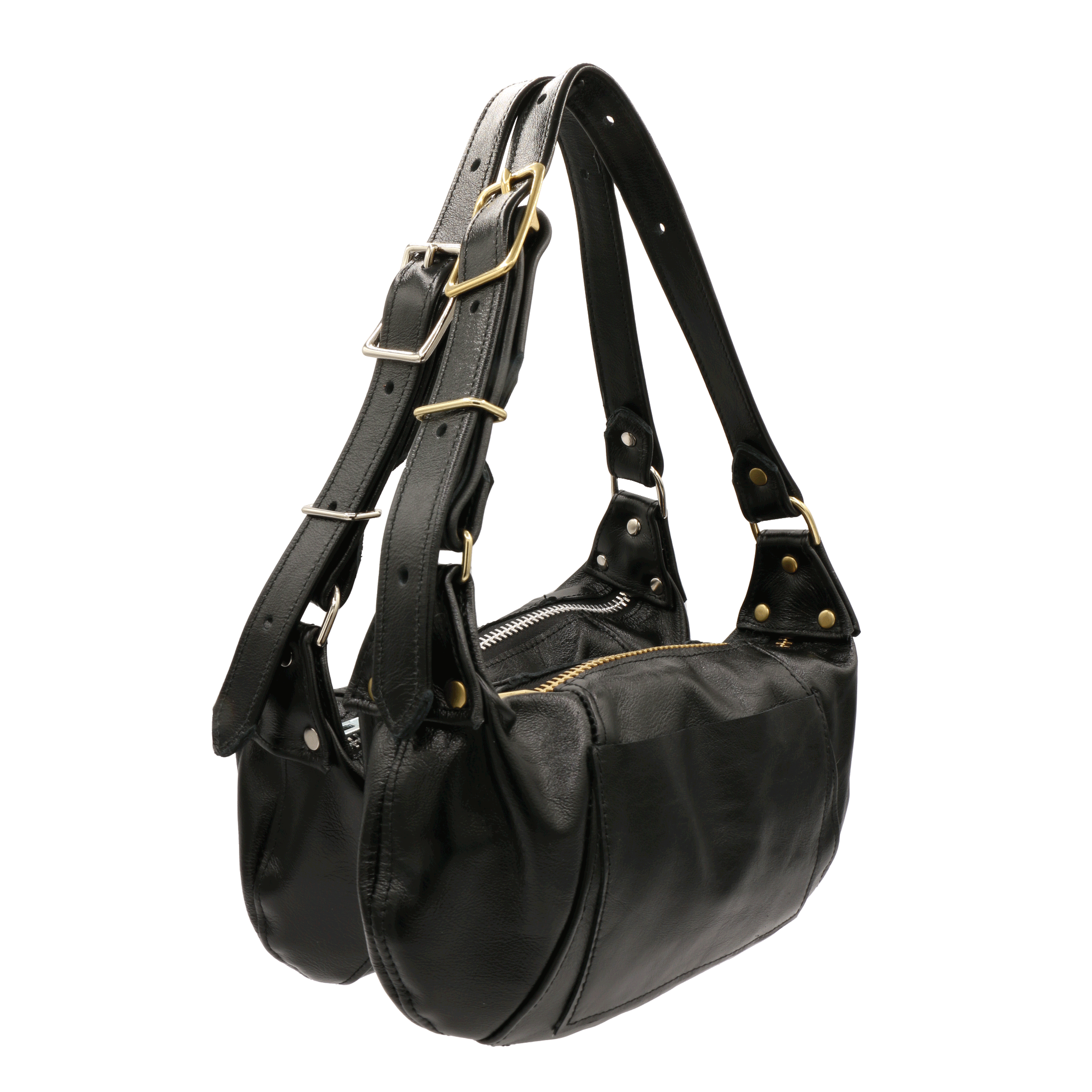 PJ Shoulder Bag in Noir