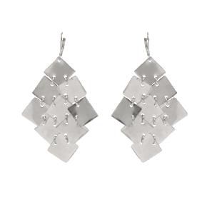 Pixel Chainmail Earrings