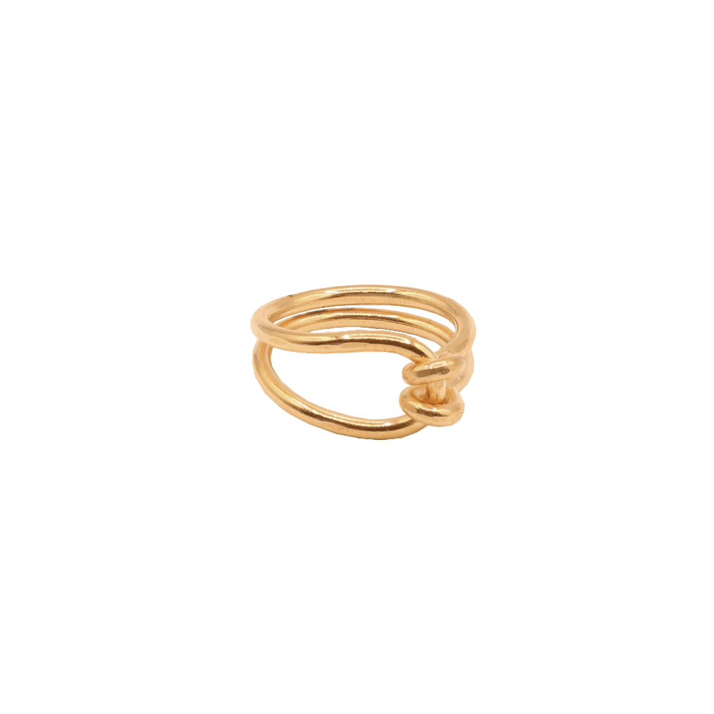 Brass Knot Ring