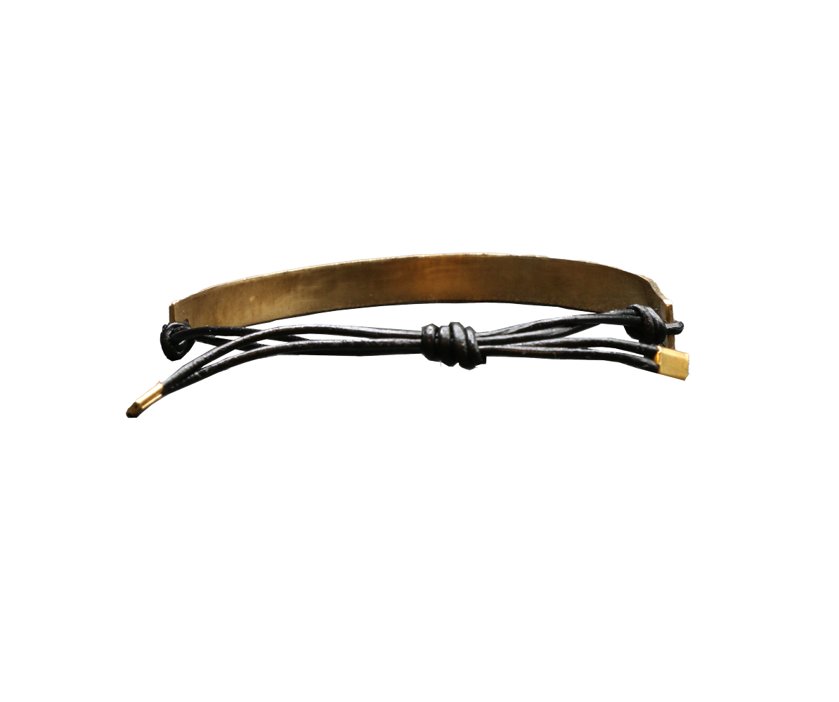 Brass Adjustable Bracelet