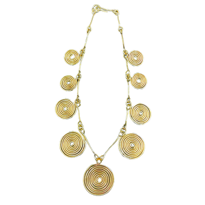 Spiral_Statement_Necklace_Made in USA