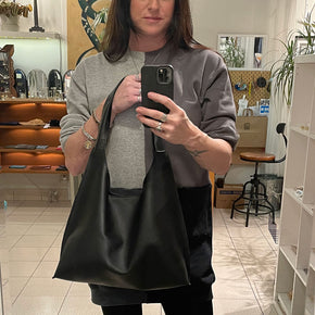 Marie-Jeanne Leather Tote
