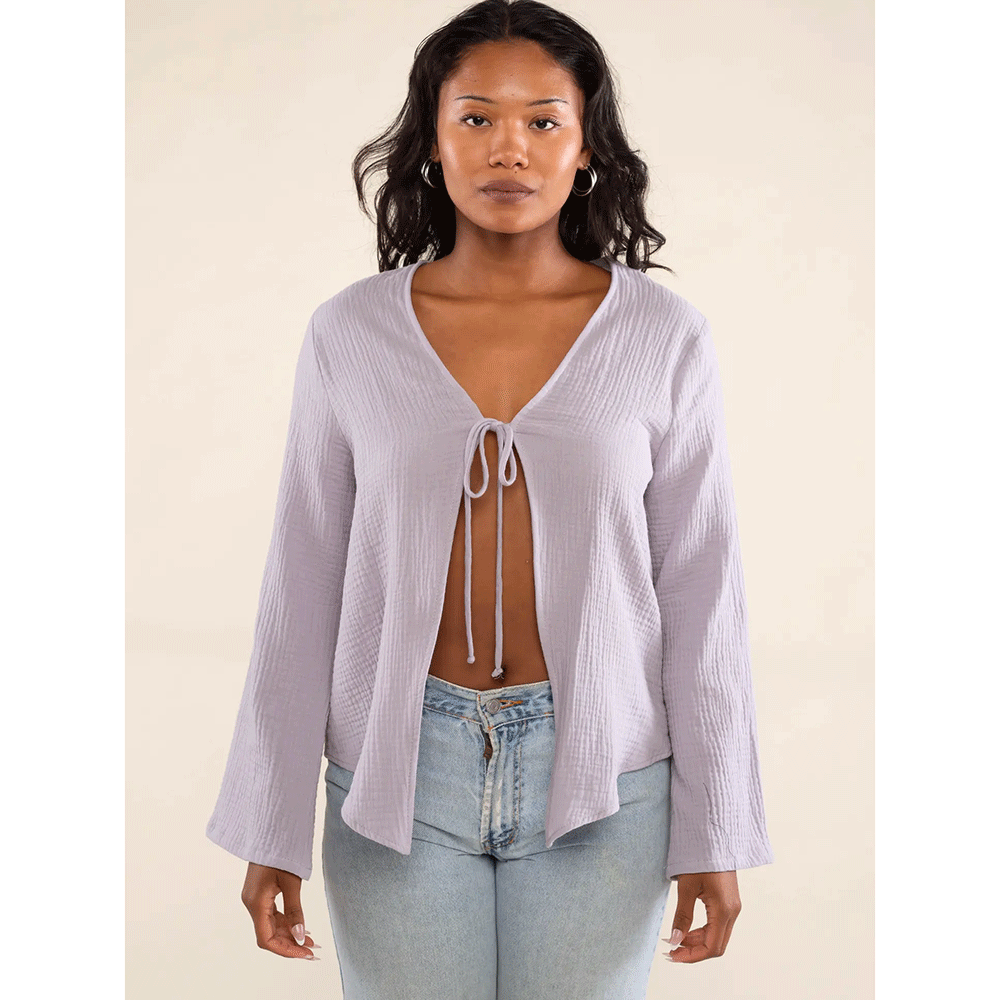 Melrose Tie Blouse