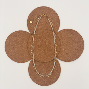 Moonstone Drop Necklace