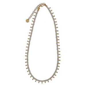 Moonstone Drop Necklace
