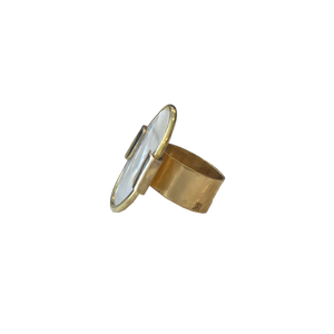 East West Pearl Ring
