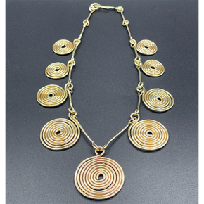 Spiral_Statement_Necklace_Made in USA