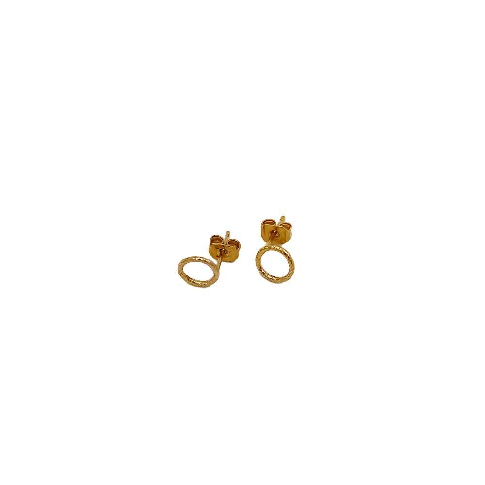 Sparkle Circle Studs