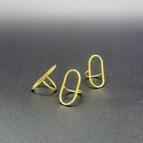 Open Oval Ring