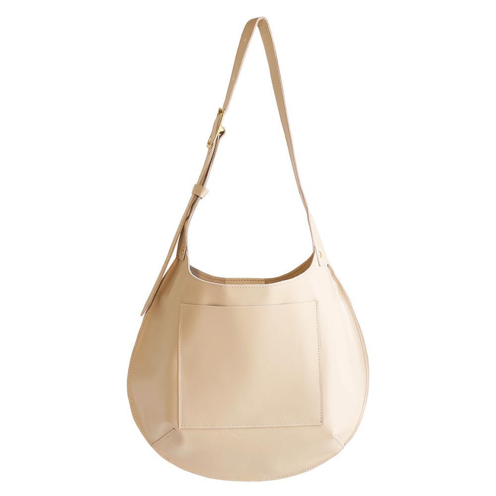 Petite Bardot Bag in Parchment