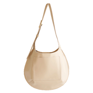 Petite Bardot Bag in Parchment