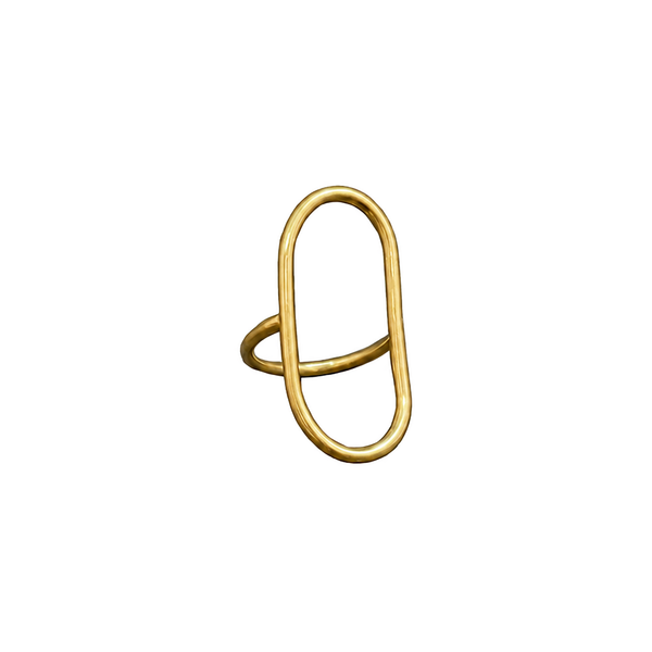 Open Oval Ring