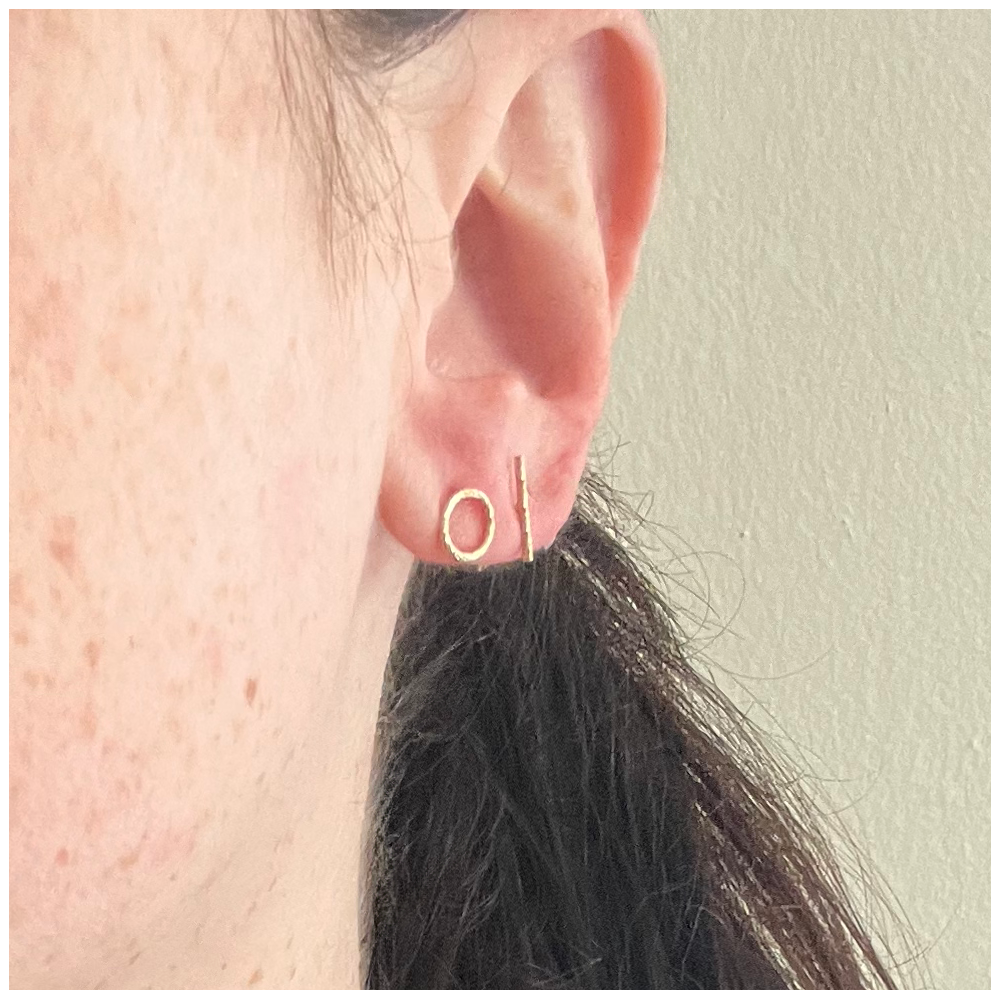 Sparkle Line Studs