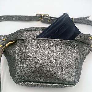Stevie Belt Bag in Gunmetal