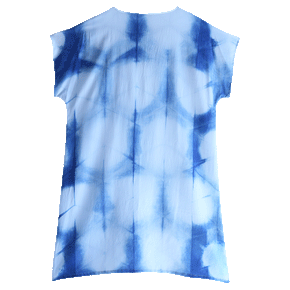 Itajime V-Neck Silk Dress