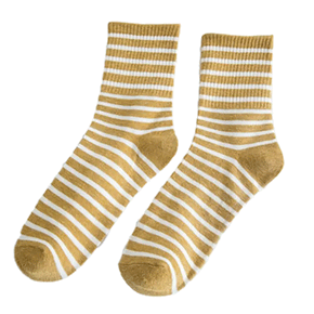 Stripe Crew Socks