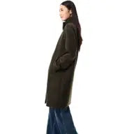 Wool Coat Stand Collar