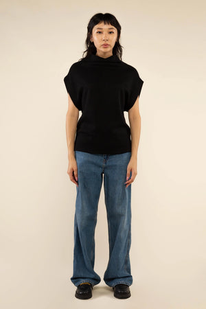 Aspen Mock Neck Top