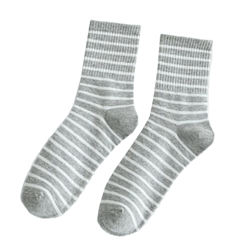 Stripe Crew Socks