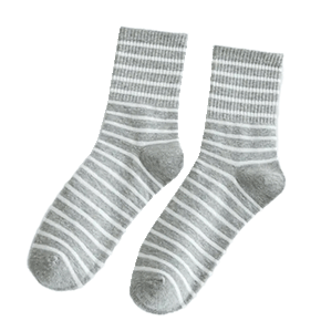 Stripe Crew Socks