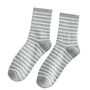 Stripe Crew Socks