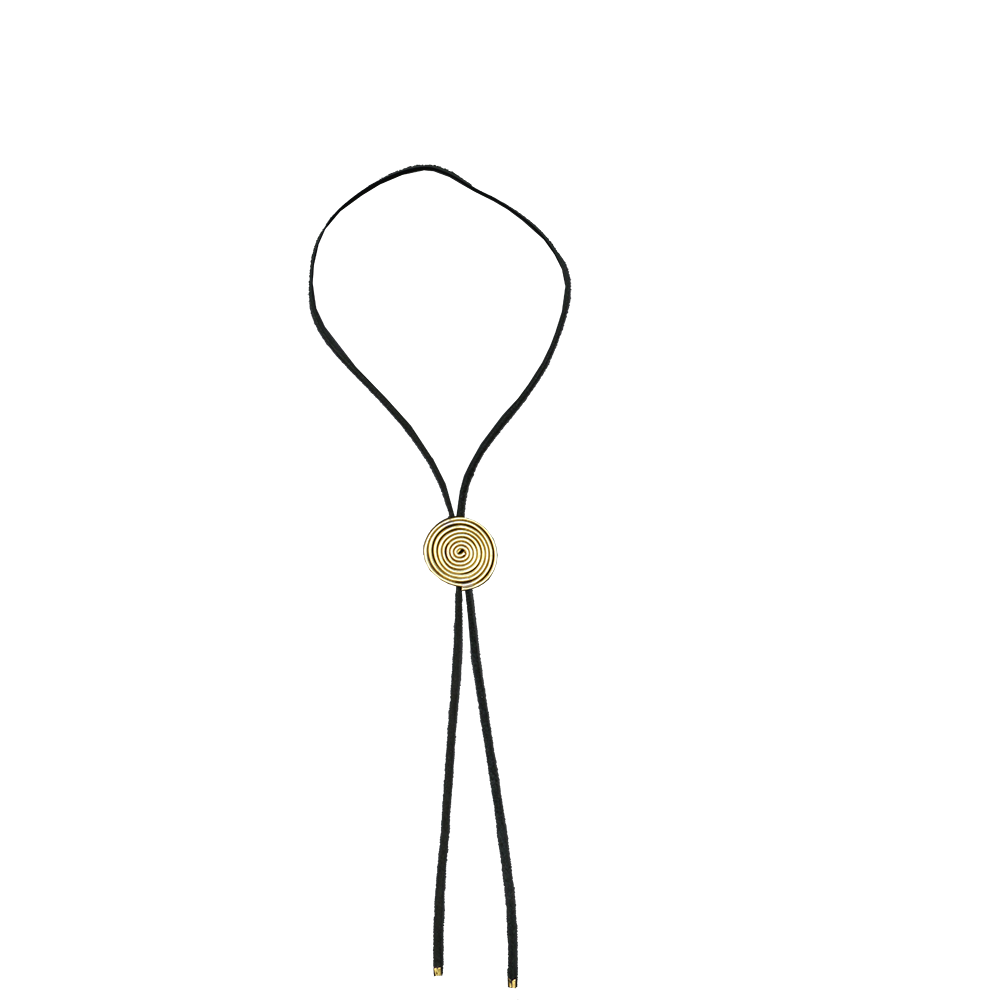 Spiral Bolo Tie