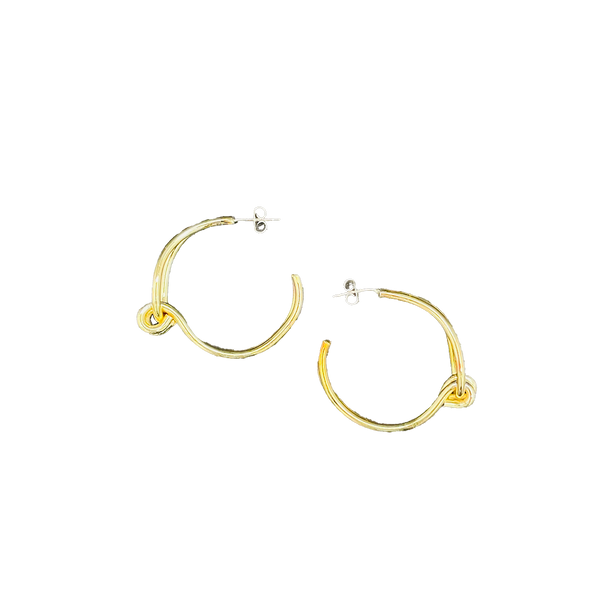Double Knot Hoops